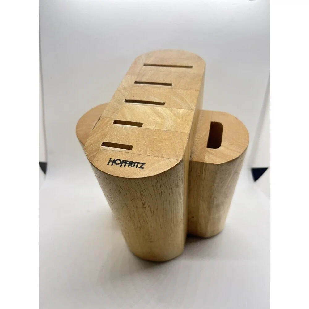 HOFFRITZ KNIFE WOOD BLOCK, Knive Organizer